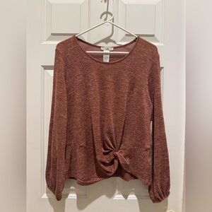 Ivy Ridge long sleeve top size medium